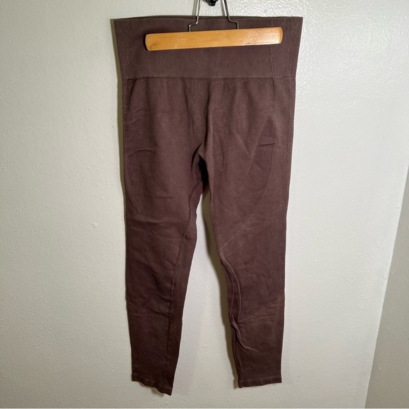 JoyLab High-Rise Ribbed Seamless Leggings Brown Tan - Picture 4 of 10